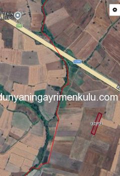 ÇANAKKALE BİGA DOĞANCI KÖYÜNDE 2921M2 SATILIK TARLA