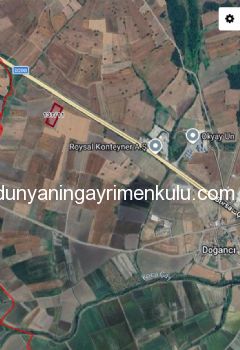 ÇANAKKALE BİGA DOĞANCI KÖYÜNDE 7071M2 SATILIK  TARLA
