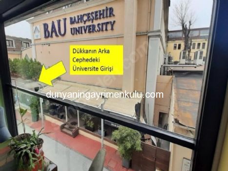 ÇIRAĞAN CADDESİ ÜZERİNDE 200m2 SATILIK DÜKKAN & KAFE & MAĞAZA